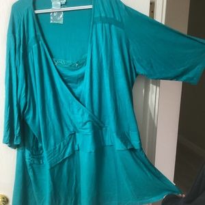 NWT Woman’s Plus Size 6x top